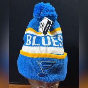 St. Louis Blues NHL Hockey Beanie Blues Note Hat